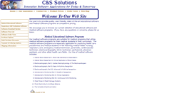 Desktop Screenshot of cssolutions.biz